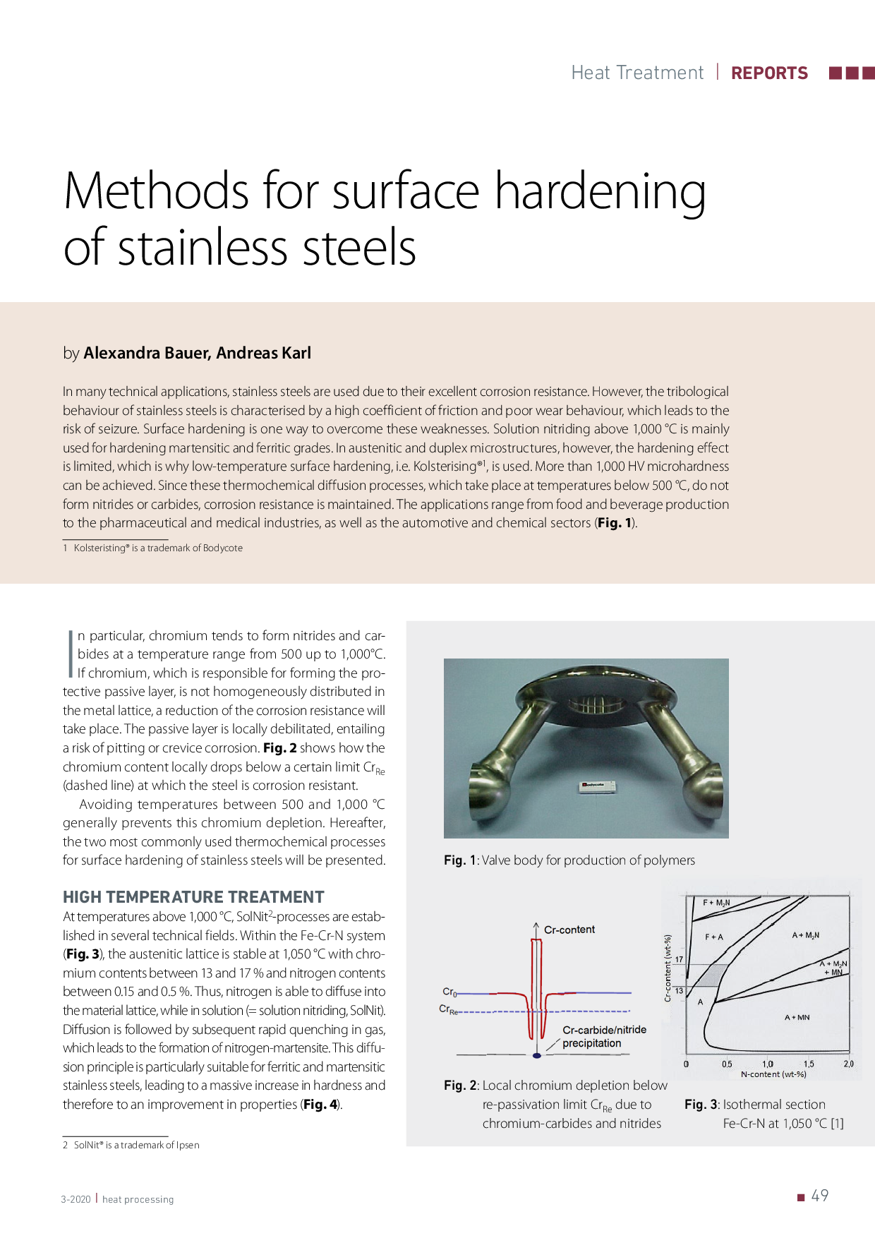Methods for surface hardening of stainless steels
