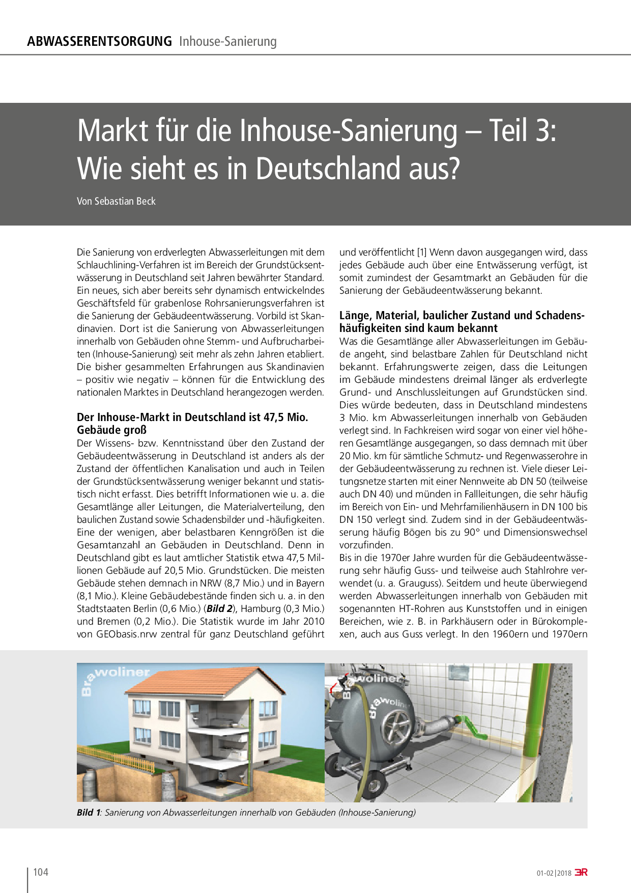 Markt für die Inhouse-Sanierung – Teil 3: Wie sieht es in Deutschland aus?