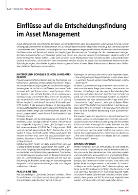 Einflüsse auf die Entscheidungsfindung im Asset Management