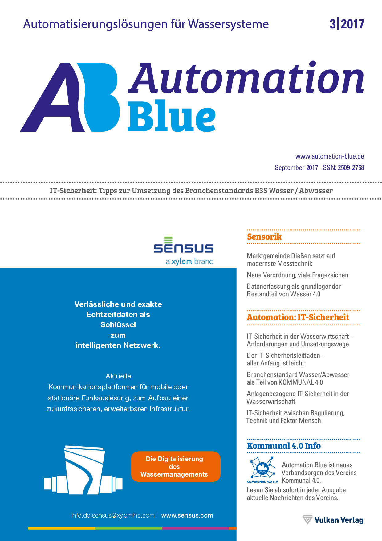 Automation Blue - Ausgabe 03 2017