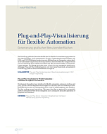 Plug-and-Play-Visualisierung für flexible Automation
