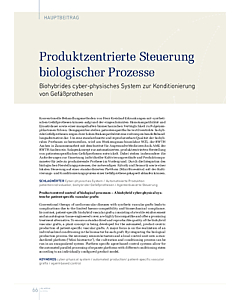 Produktzentrierte Steuerung biologischer Prozesse