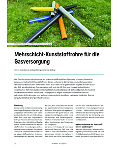 Mehrschicht-Kunststoffrohre für die Gasversorgung