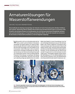 Armaturenlösungen für Wasserstoffanwendungen