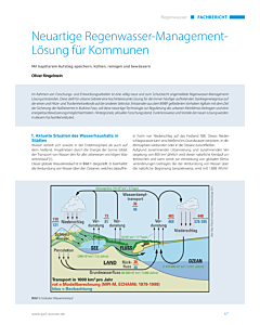 Neuartige Regenwasser-Management-Lösung für Kommunen