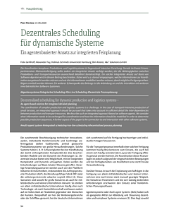 Dezentrales Scheduling für dynamische Systeme