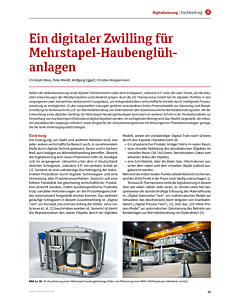 Ein digitaler Zwilling für Mehrstapel-Haubenglühanlagen