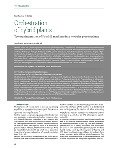 Orchestration of hybrid plants