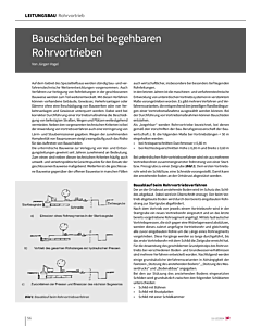 Bauschäden bei begehbaren Rohrvortrieben
