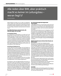 Alle reden über BIM, aber praktisch macht es keiner im Leitungsbau – woran liegt’s?