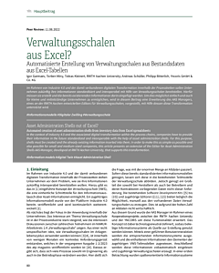 Verwaltungsschalen aus Excel?