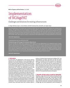 Implementation of NOA@PAT
