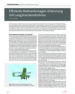 Effiziente Methanleckagen-Erkennung mit Langstreckendrohnen