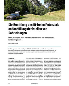 Die Ermittlung des IR-freien Potenzials an Umhüllungsfehlstellen von Rohrleitungen