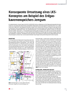 Konsequente Umsetzung eines LKS-Konzeptes am Beispiel des Erdgaskavernenspeichers Jemgum