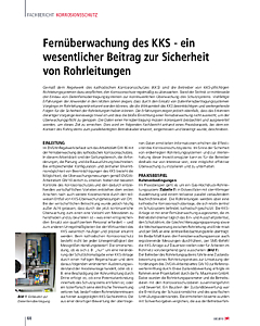 Fernüberwachung des KKS - ein wesentlicher Beitrag zur Sicherheit von Rohrleitungen
