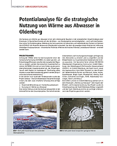 Potentialanalyse für die strategische Nutzung von Wärme aus Abwasser in Oldenburg
