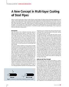 A New Concept in Multi-layer Coating of Steel Pipes