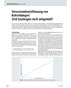 Streustrombeeinflussung von Rohrleitungen: Sind Soutiragen noch zeitgemäß?