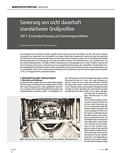 Sanierung von nicht dauerhaft standsicheren Großprofilen
