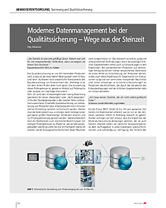 Modernes Datenmanagement bei der Qualitätssicherung – Wege aus der Steinzeit