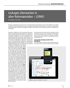 Leckagen überwachen in allen Rohrmaterialien – LORNO