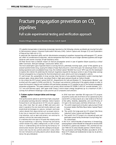 Fracture propagation prevention on CO2 pipelines