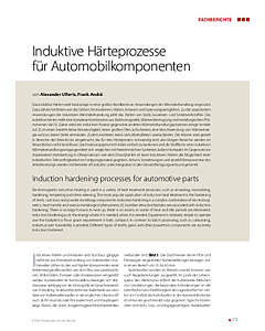 Induktive Härteprozesse für Automobilkomponenten