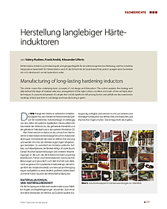 Herstellung langlebiger Härteinduktoren