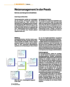 Netzmanagement in der Praxis