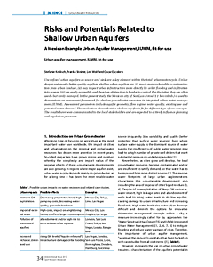 Risks and Potentials Related to Shallow Urban Aquifers