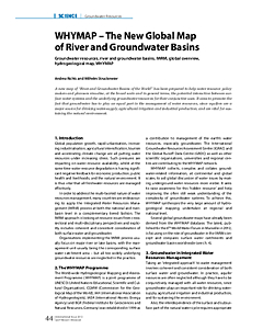 WHYMAP - The New Global Map of River and Groundwater Basins
