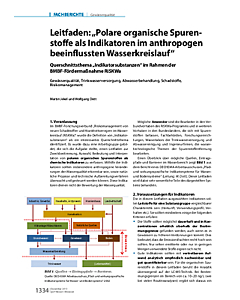 Leitfaden: „Polare organische Spurenstoffe als Indikatoren im anthropogen beeinflussten Wasserkreislauf“