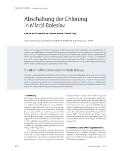 Abschaltung der Chlorung in Mladá Boleslav
