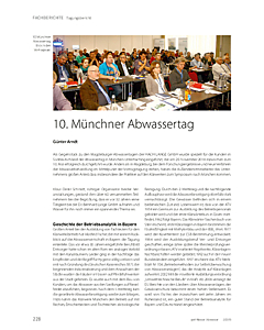 10. Münchner Abwassertag