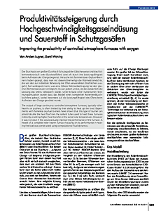 Produktivitätssteigerung durch Hochgeschwindigkeitsgaseindüsung und Sauerstoff in Schutzgasöfen