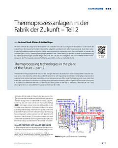 Thermoprozessanlagen in der Fabrik der Zukunft – Teil 2