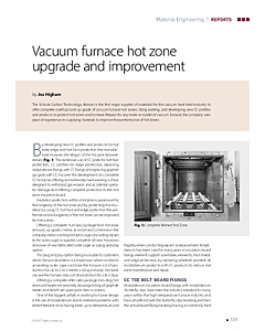 Vacuum furnace hot zone upgrade and improvement