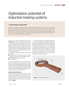 Optimization potential of induction heating systems