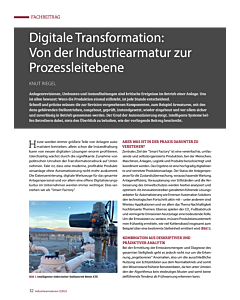 Digitale Transformation: Von der Industriearmatur zur Prozessleitebene