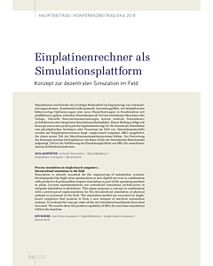 Einplatinenrechner als Simulationsplattform