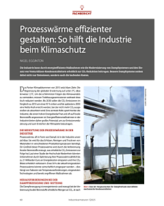 Prozesswärme effizienter gestalten: So hilft die Industrie beim Klimaschutz