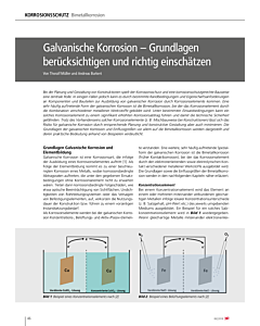 Galvanische Korrosion – Grundlagen berücksichtigen und richtig einschätzen
