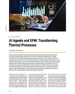 Digitalisation – AI Agents and EPM: Transforming Thermal Processes