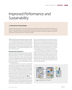 Improved Performance and Sustainability