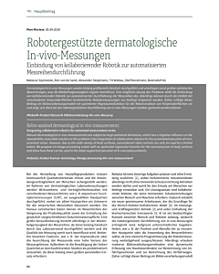 Robotergestützte dermatologische In-vivo-Messungen