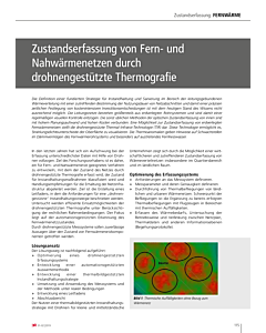 Zustandserfassung von Fern- und Nahwärmenetzen durch drohnengestützte Thermografie