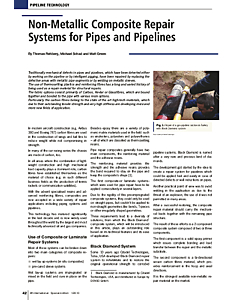 Non-Metallic Composite Repair Systems for Pipes and Pipelines
