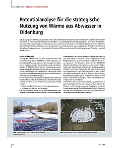 Potentialanalyse für die strategische Nutzung von Wärme aus Abwasser in Oldenburg