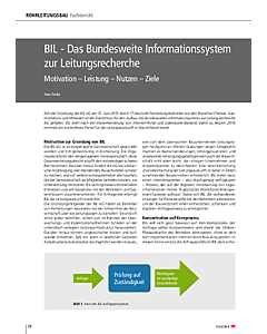 BIL - Das Bundesweite Informationssystem zur Leitungsrecherche